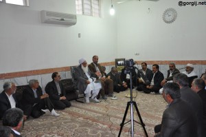 دیدار نماینده منتخب شهرستان آزادشهر و رامیان با مولانا گرگیج