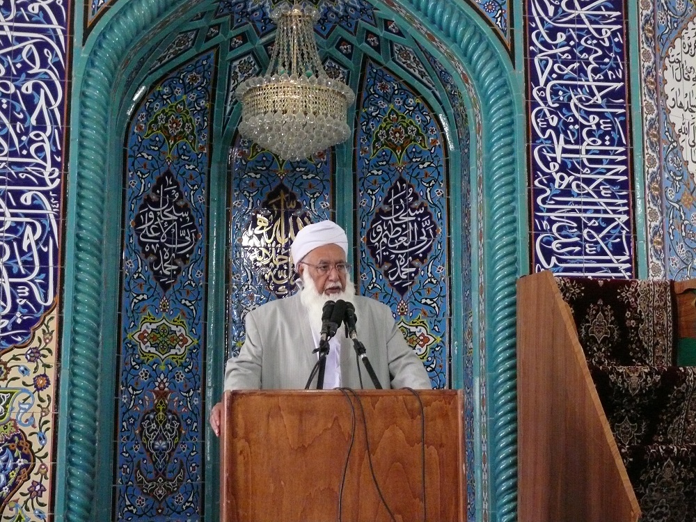 سخنان بنده برای ایجاد اغتشاش نیستند بلکه عقیده و باوراهل سنت را بیان می کنم