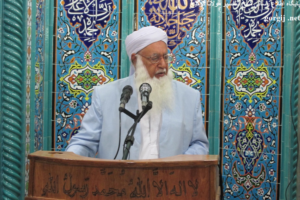 انتقاد مولانا گرگیج از تحریف عقاید مذهبی اهل سنت