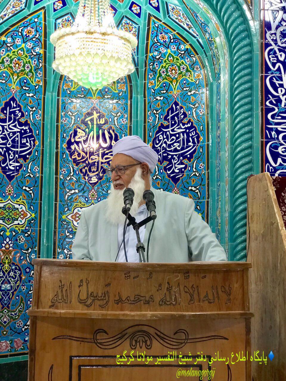 تاکید مجدد مولانا گرگیج بر استفاده از شایستگان اهل سنت در کابینه دولت دوازدهم