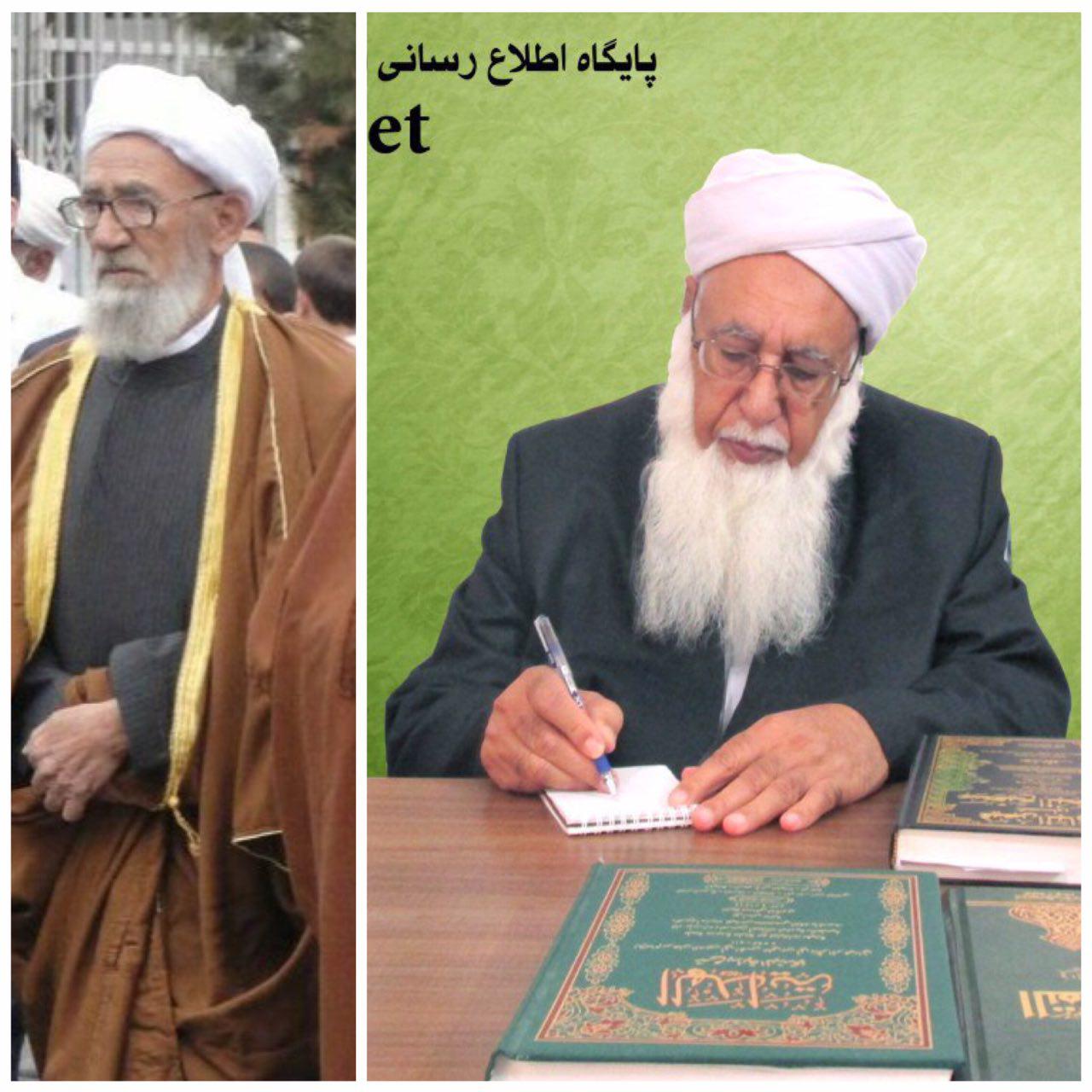 پیام تسلیت مولانا گرگیج در پی درگذشت مولوی شیرمحمد داورپناه