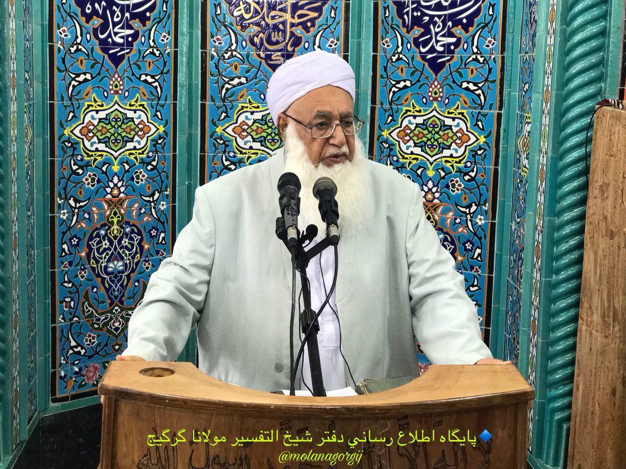 هیچ ارگان حکومتی حق دخالت در امور مذهبی اهل سنت را ندارد