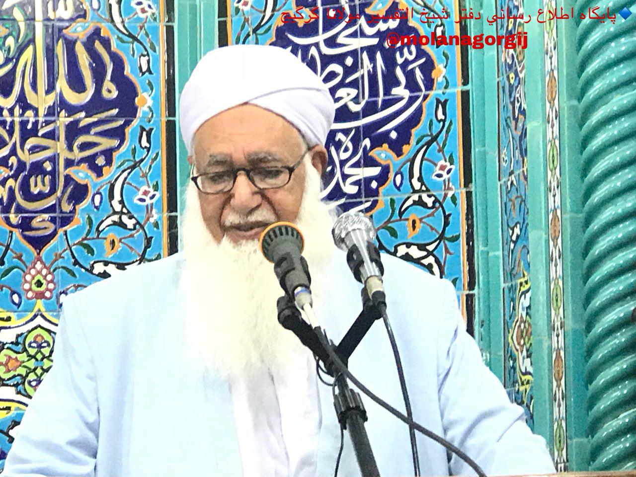 انتقاد شدید مولانا گرگیج نسبت به محدودیت ها در خصوص همایش های فارغ التحصیلی طلاب اهل سنت